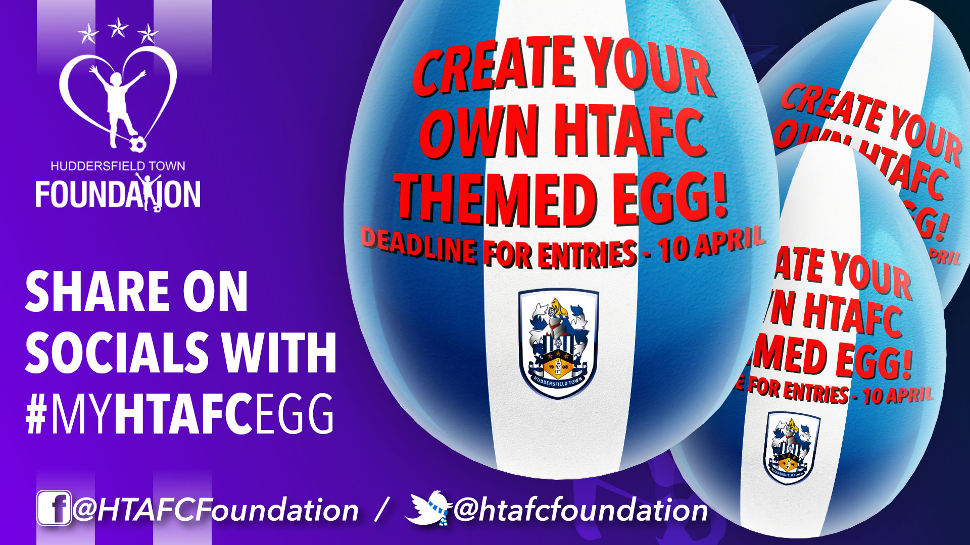 Enter our #myhtafcegg Easter competition