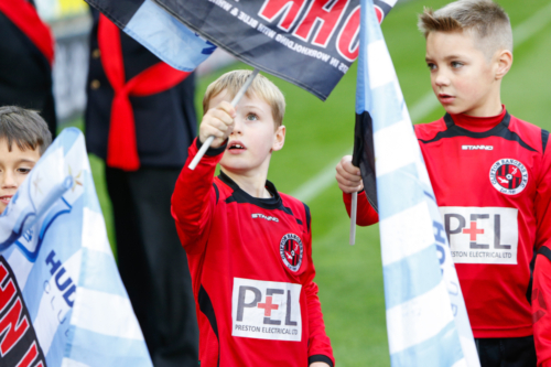 Guard of Honour v West Ham 10.11.18- Clifton Juniors